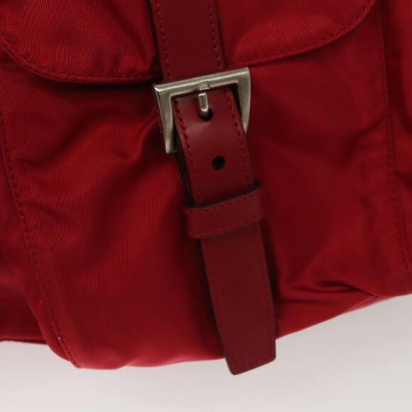 Prada Re-Nylon Red Synthetic Backpack Bag (Pre-Owned) - Picture 12 of 16